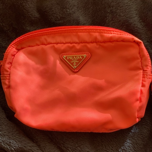 Prada Cosmetic Pouch/ Makeup Bag - Picture 6 of 15